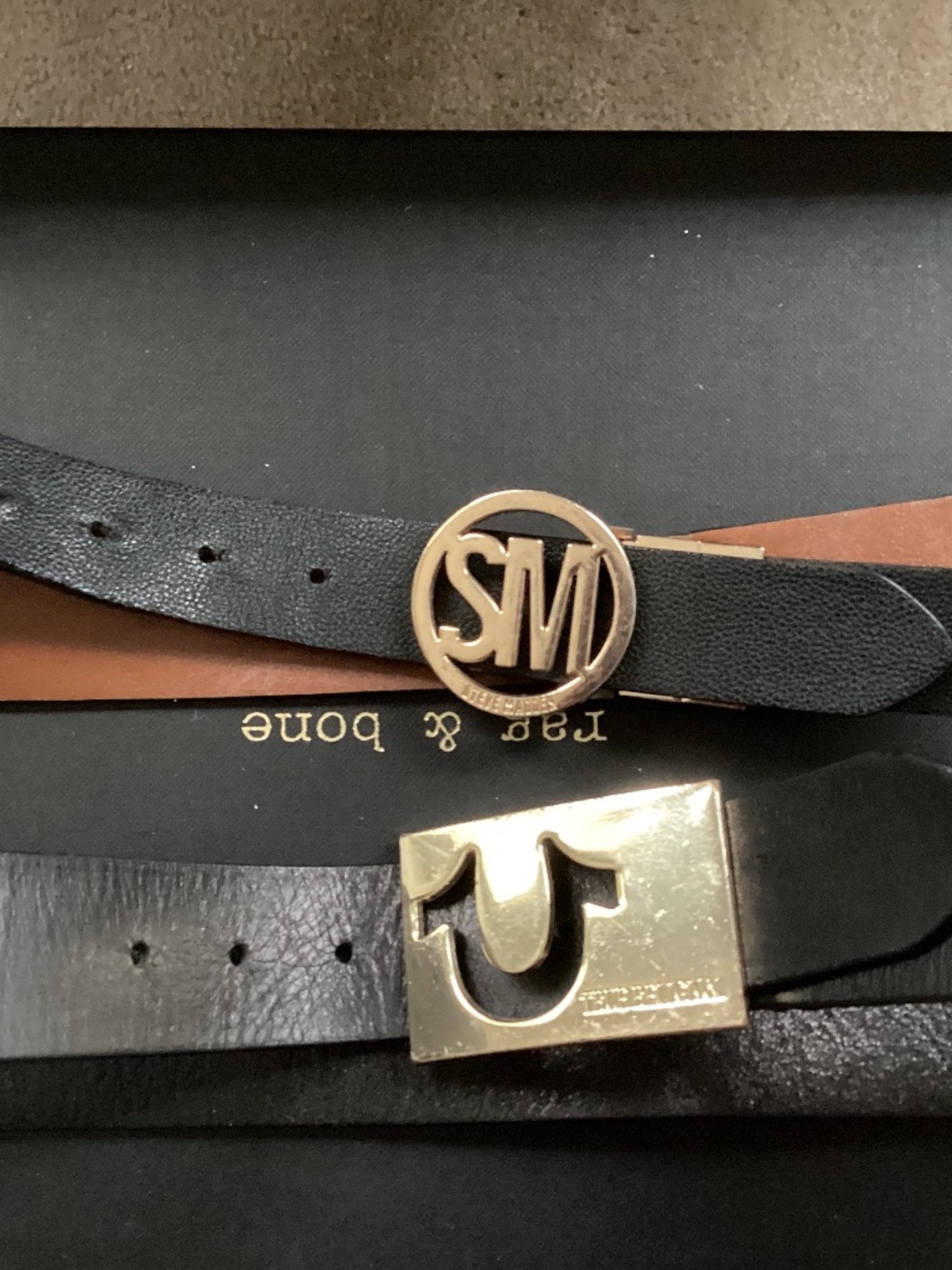 True Religion Leather Belt